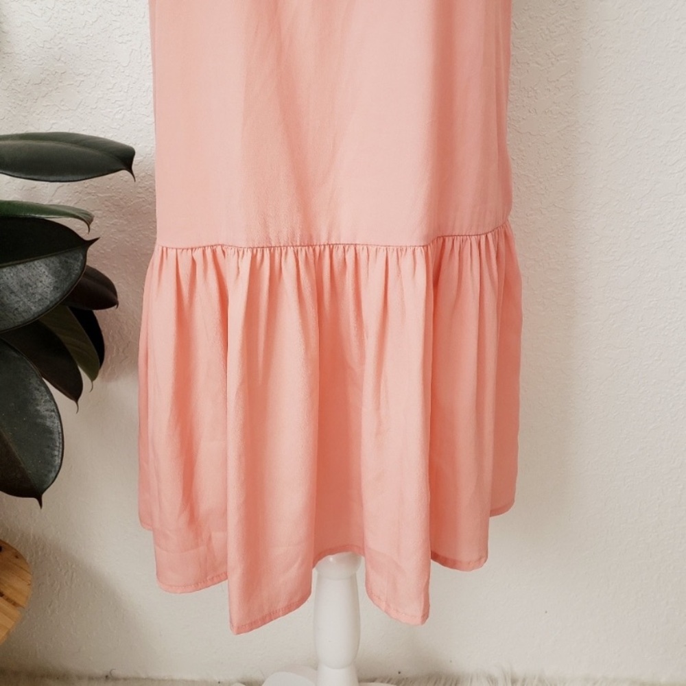 Headline Sequil Color Block Peplum Shift Dress 605 - image 6